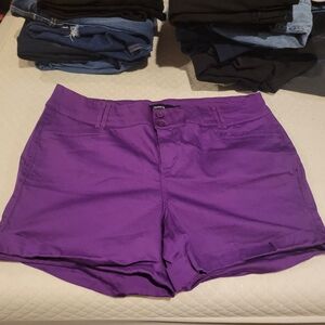 Torrid purple shorts